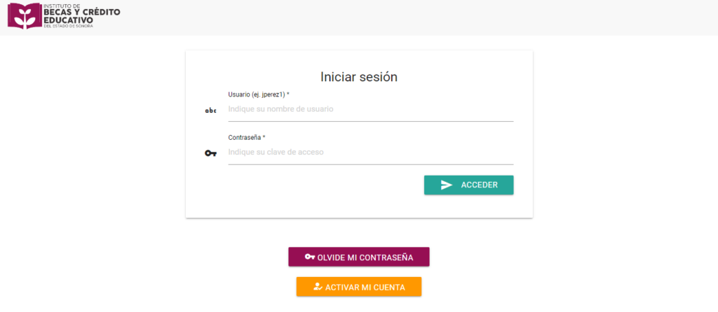 Becas y creditos sonora